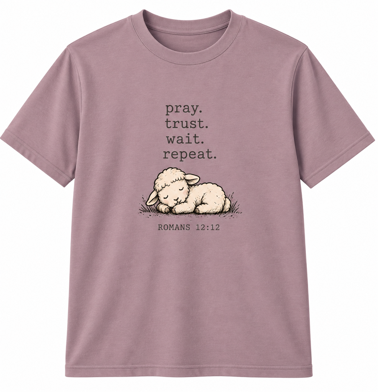 Pray Trust Wait Repeat Tee